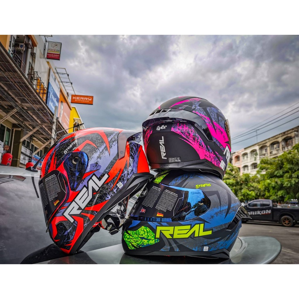หมวกกันน็อคเต็มใบ Real Raptor ถูกที่สุด พร้อมโปรโมชั่น ม.ค. 2025 ...