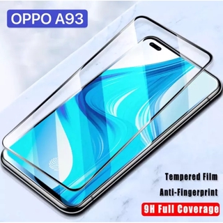 [ส่งจากไทย] ฟิล์มกระจก เต็มจอ กาวเต็มขอบดำ 9H For Oppo A93 คุณภาพดี ติดง่าย  ฟิล์มกระจกนิรภัย 1ชิ้น