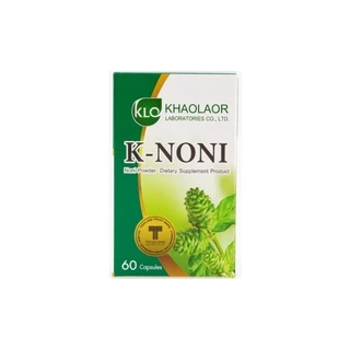 Khaolaor K-Noni ขาวละออ เค-โนนิ ลูกยอชนิดแคปซูล 60 แคปซูล KLO [9967]