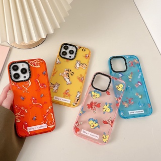 【Disney Partner】casetify เคสโทรศัพท์มือถือแบบนิ่ม TPU ใส กันกระแทก ลายแฟชั่น สําหรับ iPhone 14 Pro Max 14 Pro 13 Promax 12 Pro Max 11 XR X XS Max 7 8 Plus 12