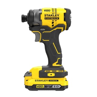 STANLEY SBI810D2K-B1 ไขควงกระแทกไร้สาย 20V มอเตอร์ ไร้แปรงถ่าน พร้อมแบตเตอรี่ 2.0 Ah รุ่นใหม่!! New Version!!!