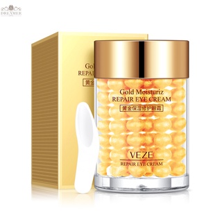 【DREAMER】VENZEN 24K Gold Eye Cream Moisturizing Anti Puffiness Anti Wrinkle Remove Dark Circle Anti-Aging Women Eye Care