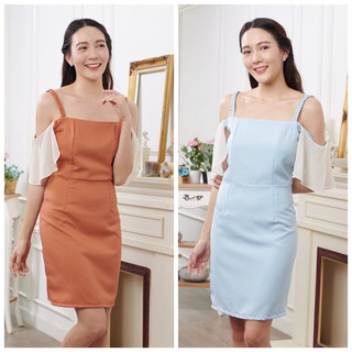 เดรส AD 207 Pigtail Strap Dress by Adora.Brandofficial