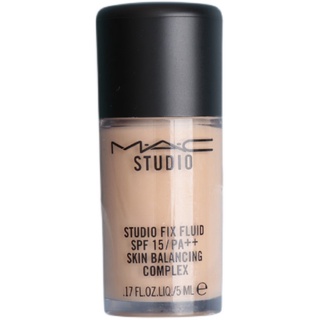 MAC Studio Fix Fluid SPF15 Foundation Trial Size 5ML   Mac Studio Fix Fluid SPF15 รองพื้น ขนาดทดลอง 5 มล.