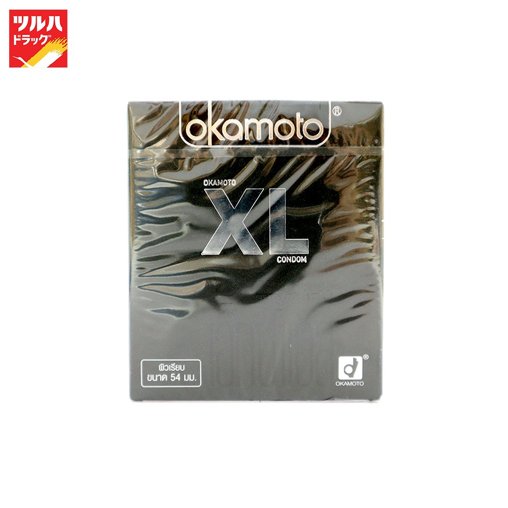 OKAMOTO XL CONDOM / ถุงยางอนามัย โอกาโมโต้ เอ็กซ์แอล