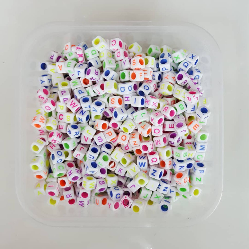 AB021 - Alphabet Beads
