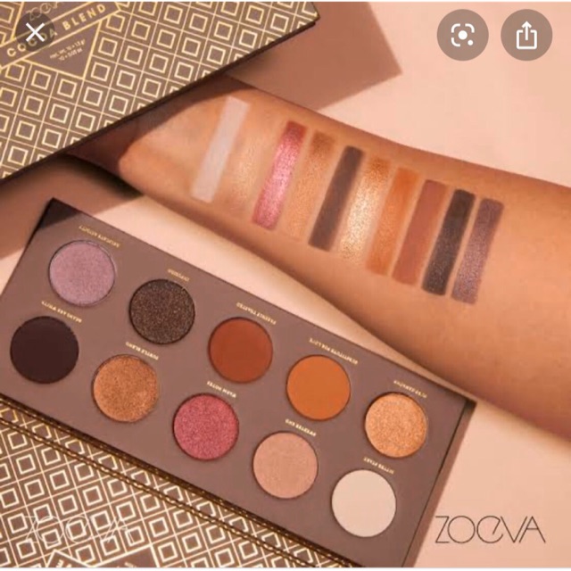 Zoeva cocoa blend palette