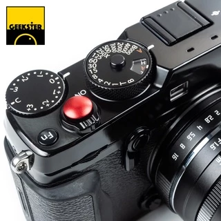 ปุ่มชัตเตอร์ Soft Shutter Release Button ปุ่มกดชัตเตอร์ / ปุ่มชัตเตอร์ ปุ่ม กล้อง 9mm มียาง แถมฟรี