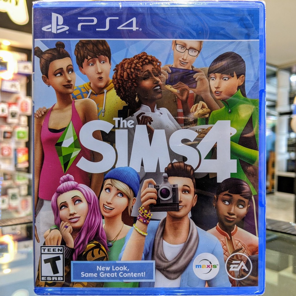 (ภาษาอังกฤษ) มือ1 PS4 The Sims 4 เกมPS4 แผ่นPS4 (Sim4 The Sim 4 The Sim4 The Sims4 เดอะซิม เล่นกับ PS5 ได้)