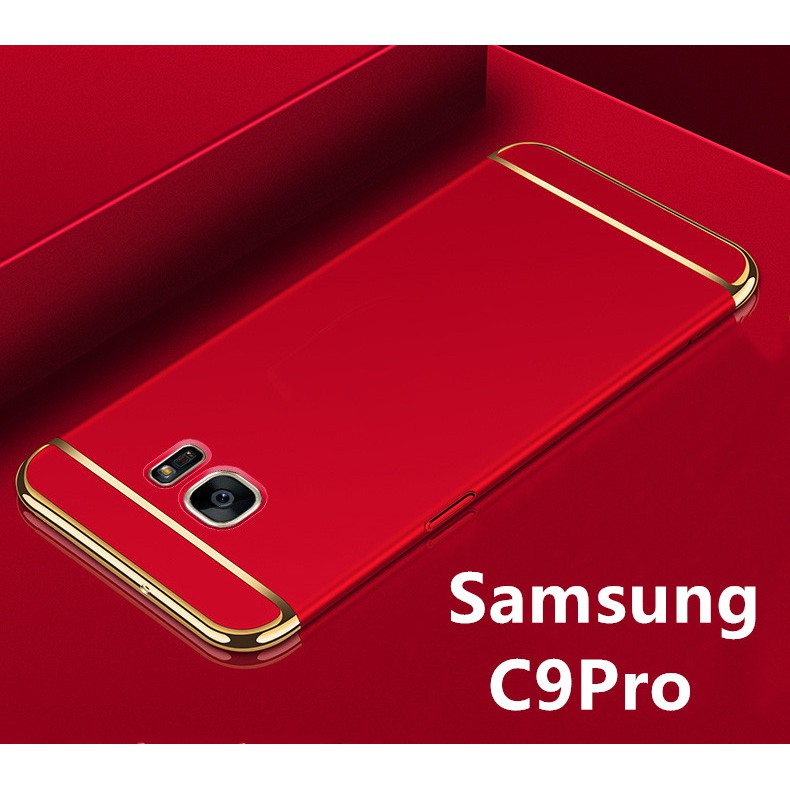Case พร้อมส่ง Samsung Galaxy C9Pro เคสซัมซุง ประกบหัวท้าย เคสประกบ3ชิ้น เคสกันกระแทก สวยและบางมาก ส่งจากไทย