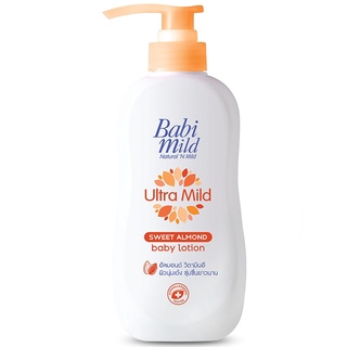 Free Delivery Babi Mild Ultra Mild Sweet Almond Baby Lotion 400ml. Cash on delivery