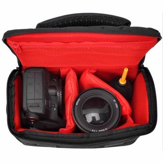 QIAOYUE กระเป๋ากล้อง กระเป๋าเก็บกล้อง กระเป๋าใส่กล้องถ่ายรูป พร้อมส่ง dslr Camera bag สำหรับ DSLR SLR Canon Nikon SONY