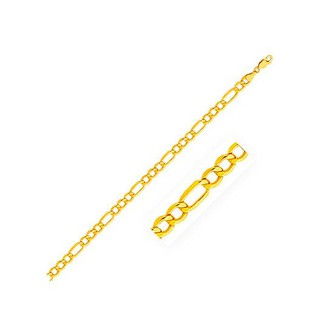 สร้อยคอทองคำ 14K ลาย Figaro ความหนา 5.4 มิลลิเมตร ยาว 20 นิ้ว