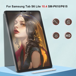 ฟิล์มกระดาษกันรอยหน้าจอสําหรับ Samsung Tab S6 Lite 10.4 2020 Pet Sm-P610 Sm-P615