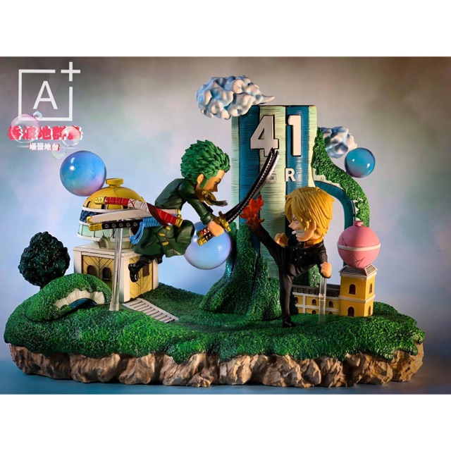 ฉาก Resin wcf one piece A+ studio sabaody diorama มือสอง สภาพดี