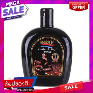 น้ำยาเคลือบบำรุงผลิตภัณฑ์หนัง WAXY 265 มล.  CLEAN&amp;POLISH LEATHER WAXY 265ML