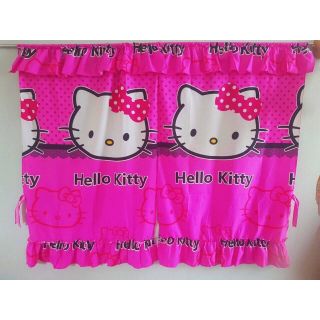 ผ้าม่านหน้าต่าง ลายHelloKitty