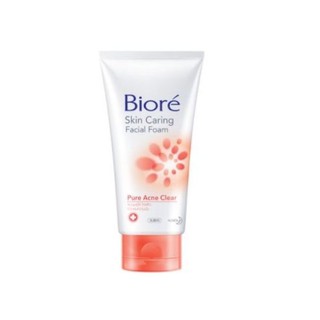 Biore บิโอเร เฟเชี่ยล โฟม เพียว 100กรัม (เลือกสูตร)