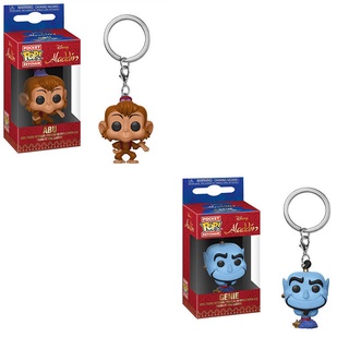 Funko พวงกุญแจ จี้ฟิล์มอนิเมะ Abu Monkey Light God Funko POP Aladdin