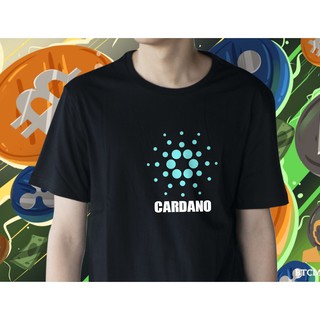 เสื้อยืด ADA Cardano bitcoin  Crypto คริปโต  Cotton Comb 30 พรีเมี่ยม แบรนด์ IDEA T-SHIRTS