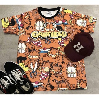 เสื้อยืด &amp; เดรสลาย Garfield