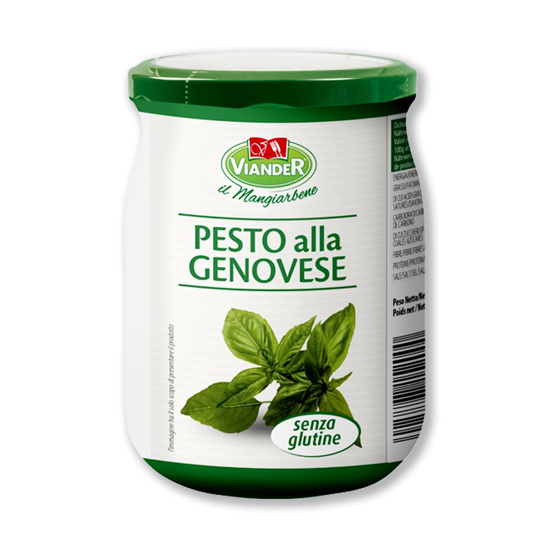 เวียนเดอร์ เพสโต้ซอส 520 กรัม Viander Pesto alla Genovese