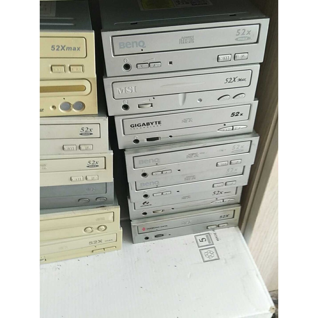 CD Driver / CD Rom / CD Player with Play Forward Stop and Volume Control ทํางาน 100%