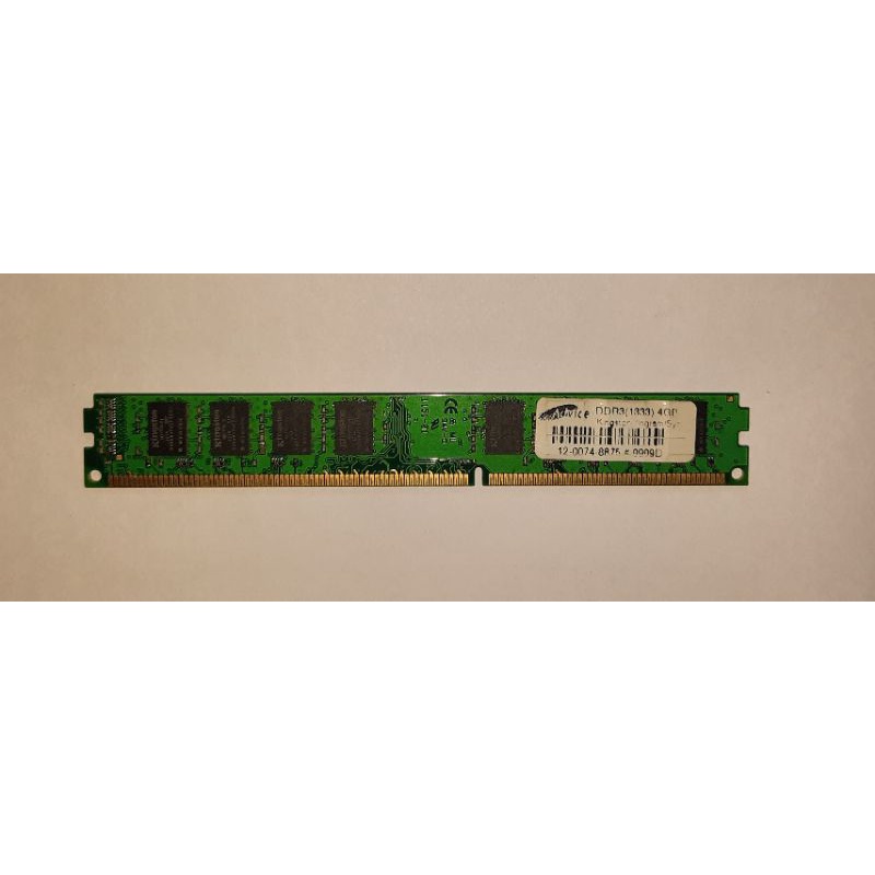 Ram Kingston Bus 1333/4G 16 ชิป KVR1333d3n9/4G สำหรับเครื่อง PC