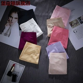 กางเกงในไร้ขอบ มีลูกไม้ ผ้าลื่น ใส่สบาย (10 สี)