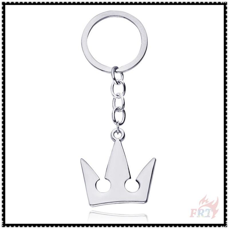✪ พวงกุญแจ จี้การ์ตูนอนิเมะ Kingdom Hearts ✪ 1 ชิ้น มงกุฎ แฟชั่น พวงกุญแจ จี้โลหะ กระเป๋า ของขวัญ อุปกรณ์เสริม