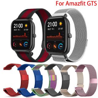 Milanese สายรัดข้อมือ สเตนเลส สําหรับ Huami Amazfit GTS 4 4Mini 3 2 2e 2Mini