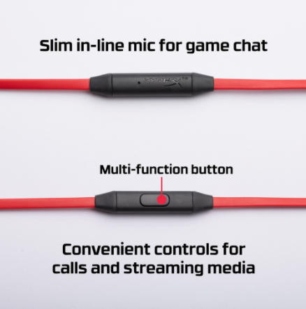 hyperx cloud earbuds cable length