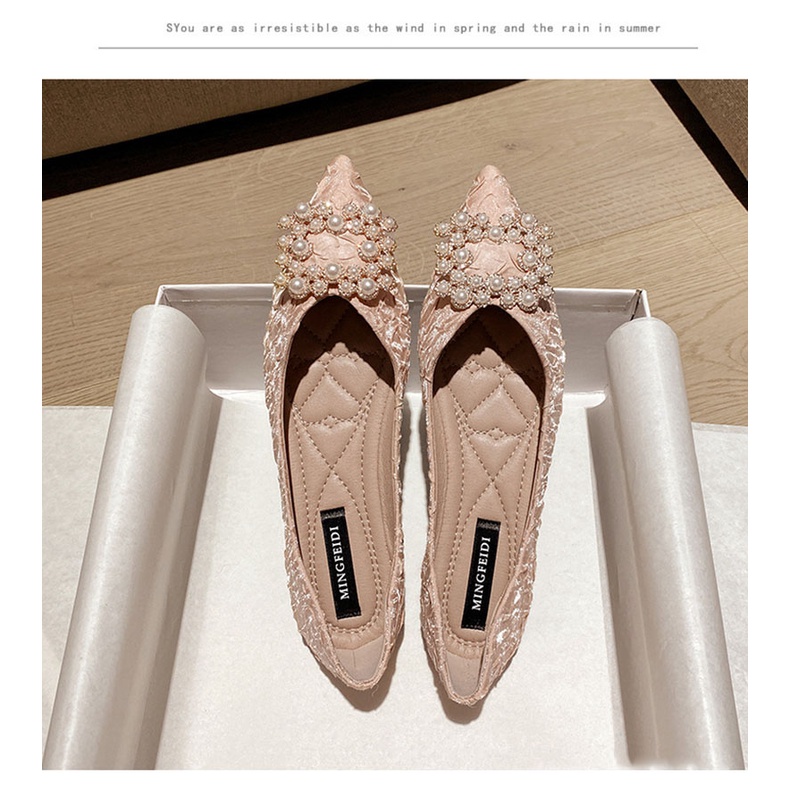 ขนาดใหญ่ (31-46) ทั้งหมด-จับคู่ ชี้นิ้วเท้ารองเท้าผู้หญิงรองเท้าแบน พลอยเทียม ผู้หญิงตักรองเท้าขนาดใหญ่42ขนาดใหญ่46 45 44 43สบายพนักงานออฟฟิศเจ้