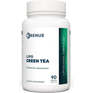 RENUE BY SCIENCE Liposomal Green Tea Extract Supplement 75 mg - 70% EGCG  – 90 Caps