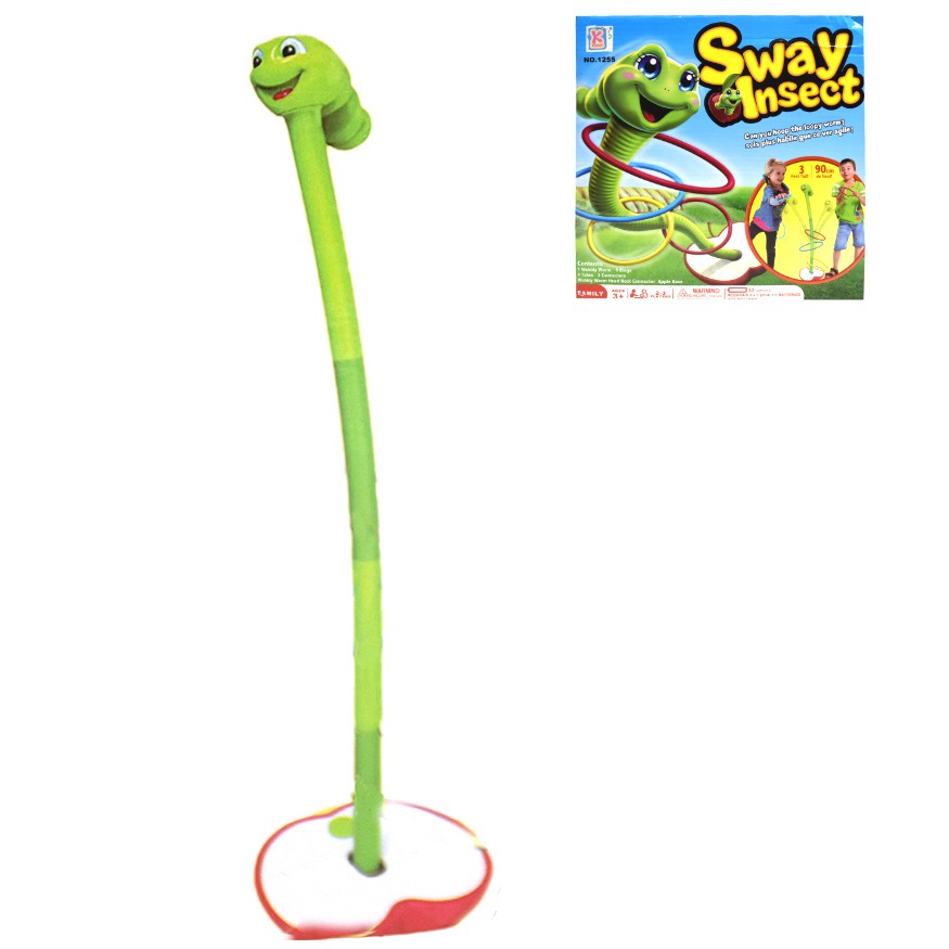 THETOY ของเล่นเด็ก Sway Insect เกมส์โยนห่วงงู ขนาด สูง. 90 ซม.