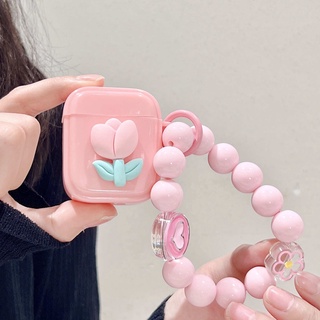 💕จัดส่งภายใน24ชั่วโม💕เคส For Airpods 3 pro 1 2 ดอกไม้ การป้องกันการตก ซิลิโคนนิ่ม Soft Case Airpod gen3 2021 Airpods 1 2