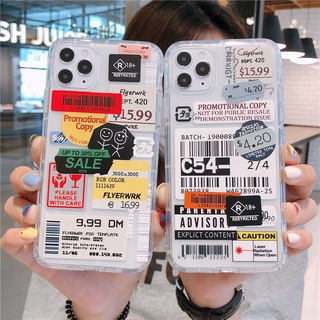 [ส่งจากไทย🇹🇭] เคสโทรศัพท์มือถือ TPU เคสไอโฟน Iphone Case 🚦⚠️ 6-11ProMax