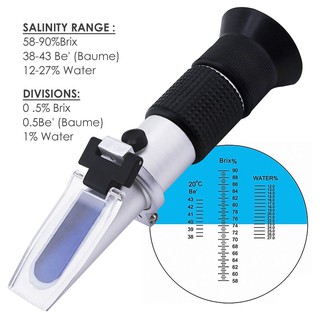 Amazz ส่งจาก กทม. เครื่องวัดความหวาน Brix Refractometer 58-90% Brix