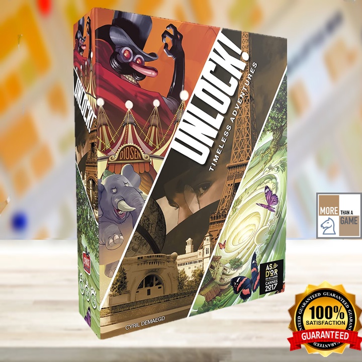 Unlock!: Timeless Adventures (Eng) [-Boardgame ลิขสิทธิ์แท้-]