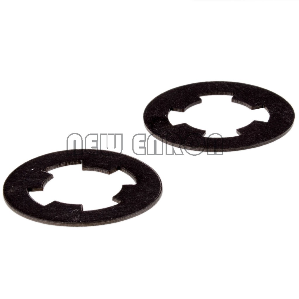 HPI72131 2 ชิ้น 1 มิลลิเมตรรองเท้าแตะคลัทช์ Pad 72131 สีดําสําหรับรถ RC HPI Racing Savage X 4.6 XL 5