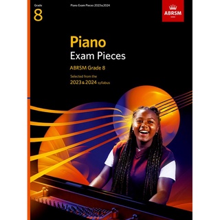 หนังสือเปียโน Piano Exam 2023-2024 Grade 8 Book Only ABRSM