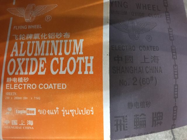 ผ้าทรายแผ่น ตรา ล้อบิน
1แพ็ค​(4โหล) - รูปที่ 3