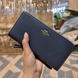 COACH C4451 LONG ZIP AROUND WALLET