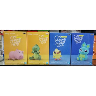 Fluffy Puffy Rex, Ham, Ducky, Blue Bunny (Set :4 ตัว)​