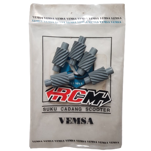 เกียร์ PINEAPPLE เกียร์ SPEEDOMETER SPIDO SPEDO VESPA PX150E PX150 GREY สี ORIGINAL VEMSA