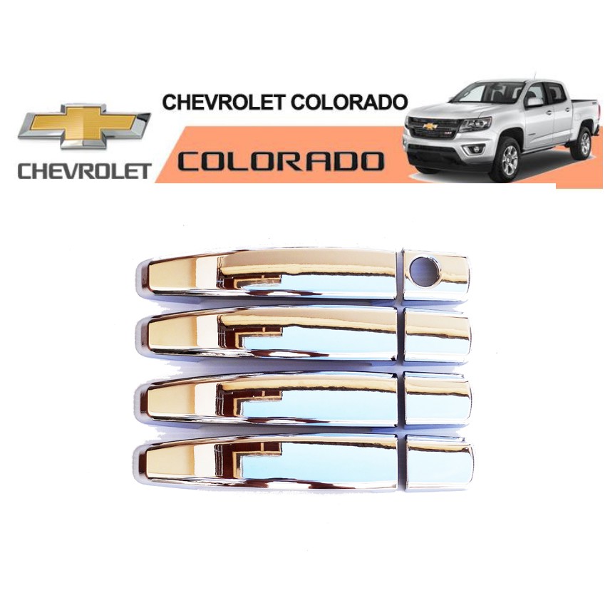 ครอบมือจับประตู Chevrolet Colorado 2012-2020 ชุบโครเมี่ยม
