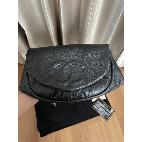 Chanel Half Moon WOC Caviar holo17