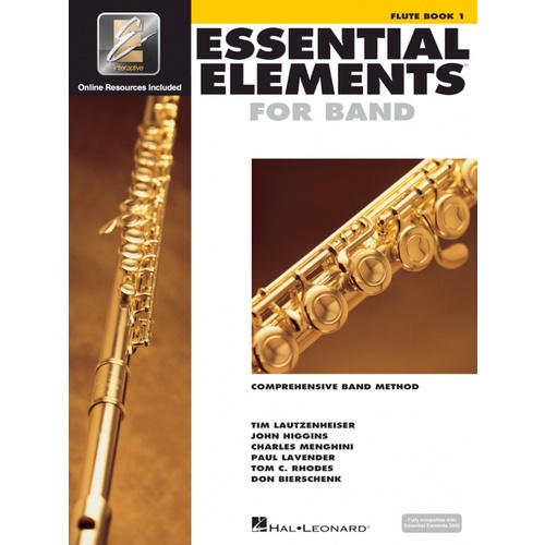 หนังสือเรียนดนตรี ESSENTIAL ELEMENTS FOR BAND – FLUTE BOOK 1 WITH EEI