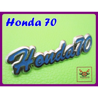 HONDA 70 WIND SHIELD EMBLEM "BLUE" (1 PC.) // โลโก้บังลม HONDA 70 "สีฟ้า" สินค้าคุณภาพดี