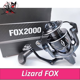 BPFSEP65 ลด65.-รอกตกปลา Lizard รอกสปินนิ่ง KUSA REEL รุ่น FOX ลูกปืน 13+1 ดีไซน์ตัวรอกที่เบาและแข็งแกร่ง